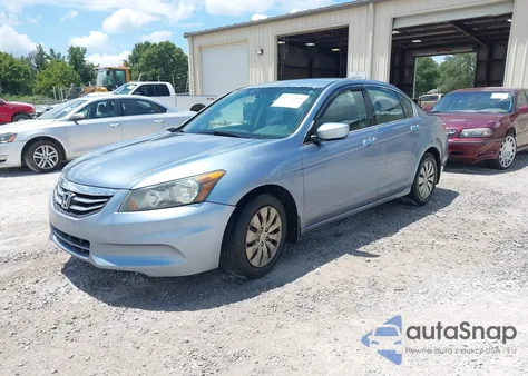 2011 Honda Accord 2.4 Lx из США, поврежденный, VIN 1HGCP2F3XBA068343